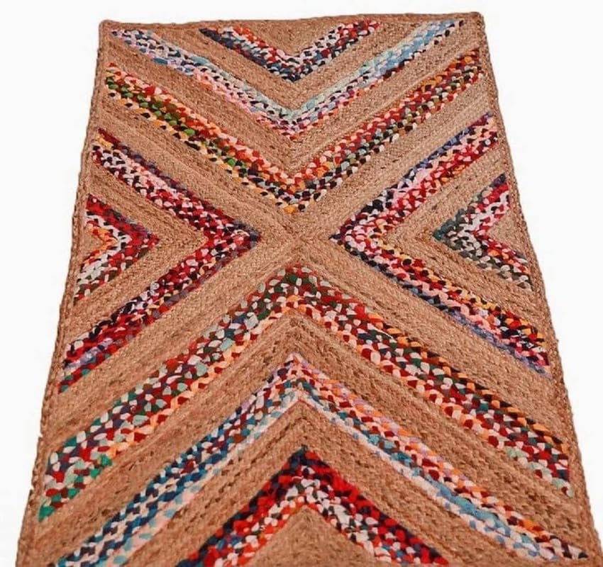 Multi Cotton Color With Natural Jute