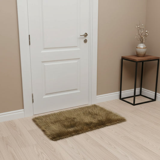 Animal Faux Fur Sofa Mat , Door mat, Luxury Fluffy Mat – 60×90 cm ( 2 Feet x 3 Feet )