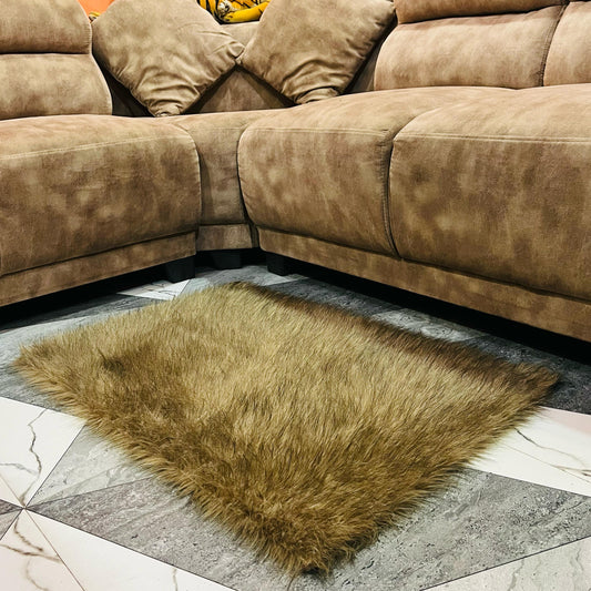 Animal Faux Fur Sofa Mat , Door mat, Luxury Fluffy Mat – 60×90 cm ( 2 Feet x 3 Feet )