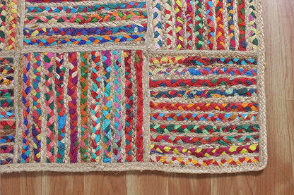 Cotton Box With Natural Jute