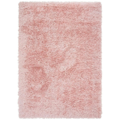 Premium Ultra-Soft Pink Shaggy Area Rug – High-Pile Microfiber Floor Mat for Living Room & Bedroom