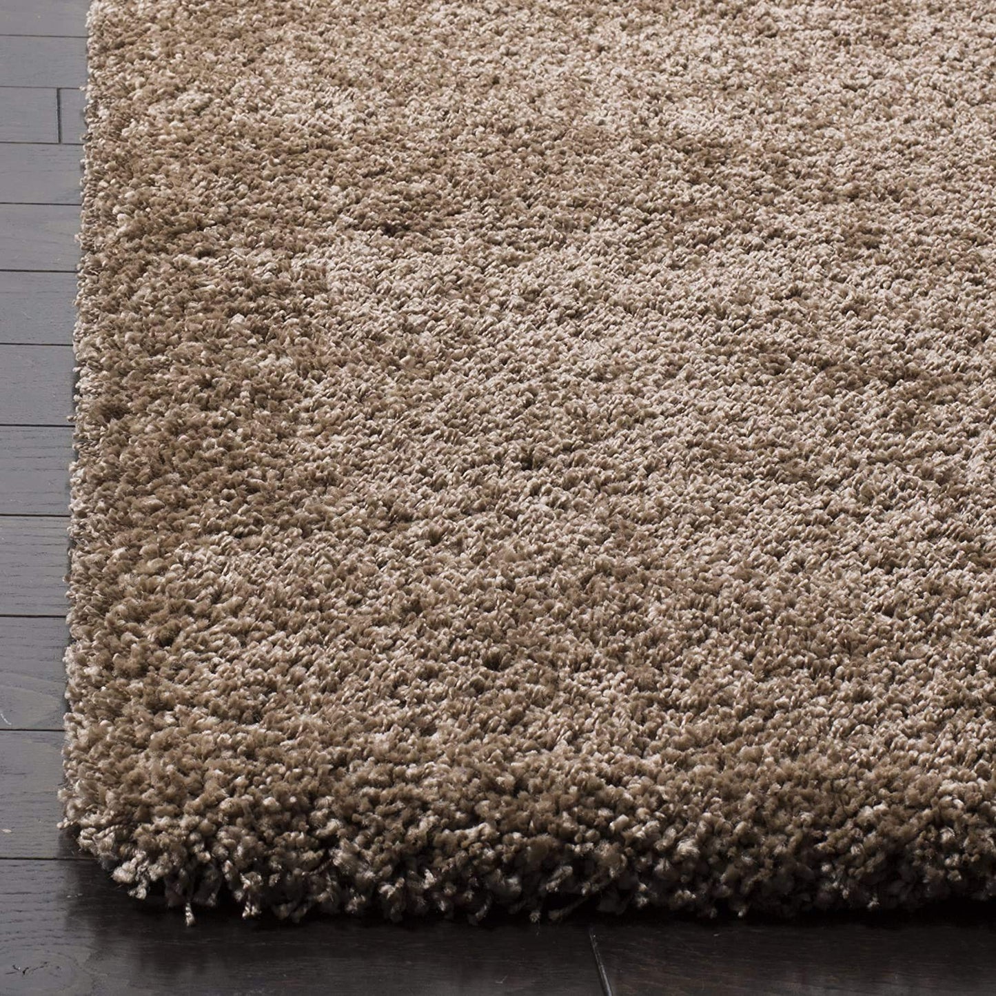 Premium Microfiber Soft Shaggy Carpet for Living Room & Bedroom | Ultra Soft Beige Fluffy Area Rug | Non-Slip Plush Floor Mat