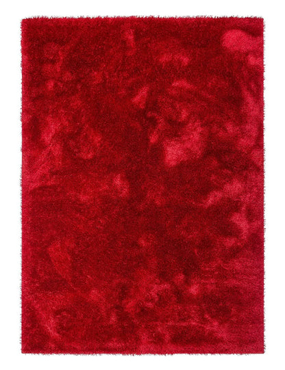 Premium Red Shaggy Carpet – Ultra Soft Microfiber Fluffy Floor Mat & Area Rug for Living Room & Bedroom