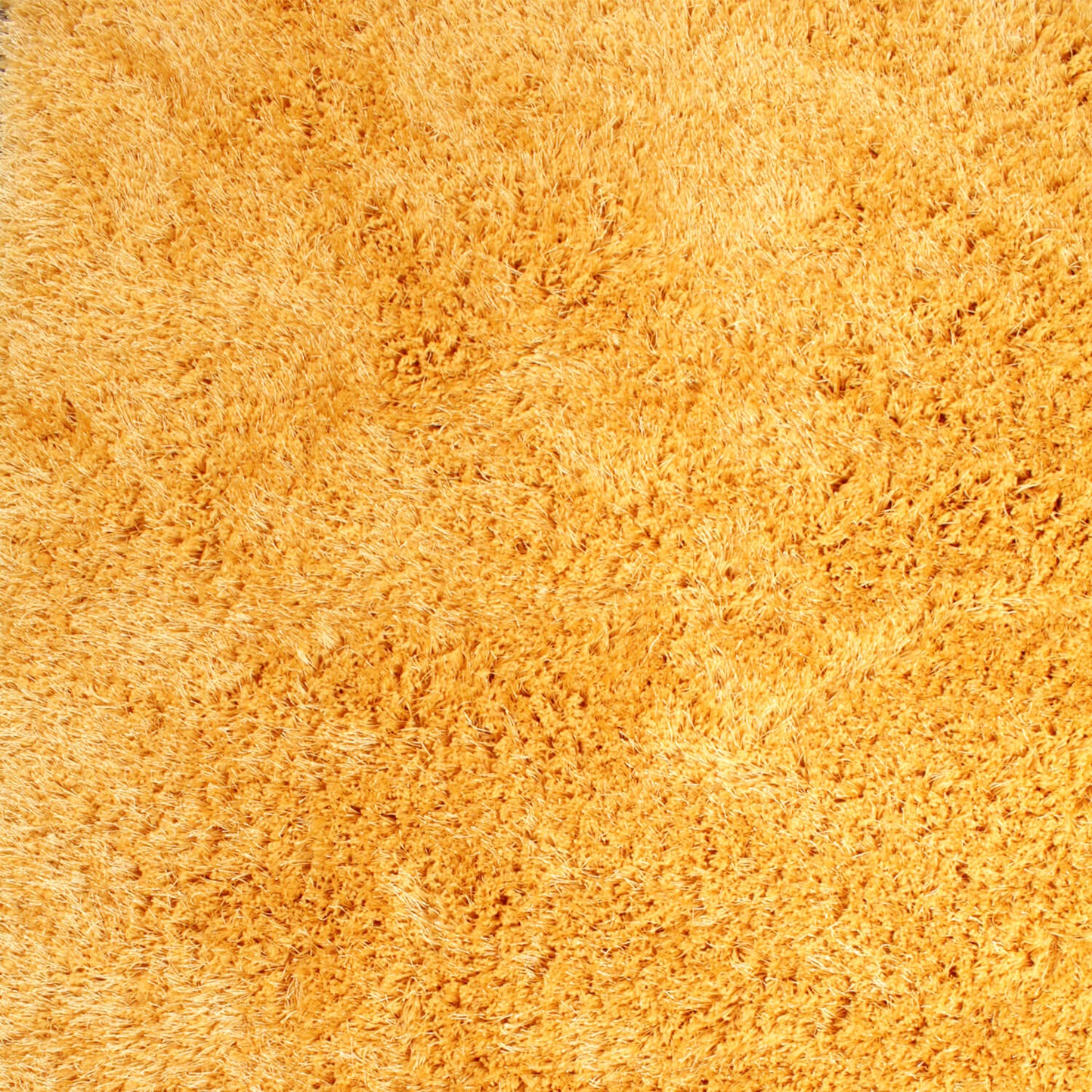 Premium Yellow Microfiber Shaggy Carpet Mat - Ultra Soft, Non-Slip High-Pile Rug for Living Room, Bedroom & Bathroom