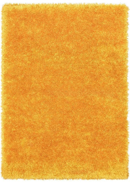 Luxury Soft Yellow Shaggy Area Rug – Ultra Plush Microfiber Fluffy Carpet for Living Room, Bedroom, and Guest Room – Non-Slip Cozy High-Pile Floor Mat